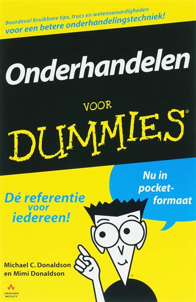 Grote foto onderhandelen voor dummies voor dummies boeken overige boeken