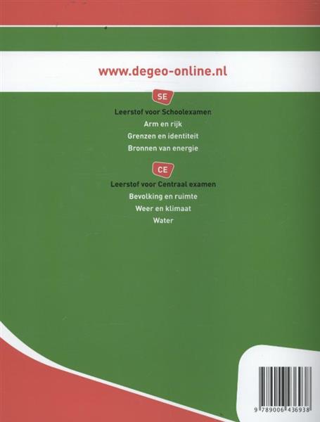 Grote foto weer en klimaat 3 4 vmbo kgt ce lesboek de geo boeken overige boeken