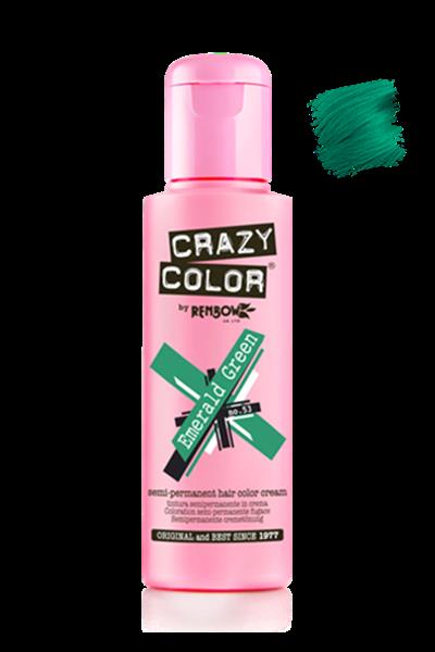 Grote foto crazy color emerald green 100ml kleding dames sieraden
