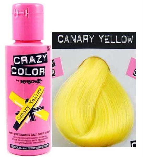 Grote foto crazy color canary yellow 100ml kleding dames sieraden
