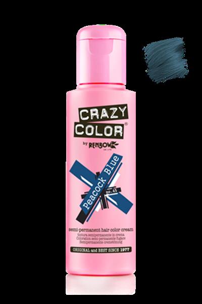 Grote foto crazy color peacock blue 100ml kleding dames sieraden