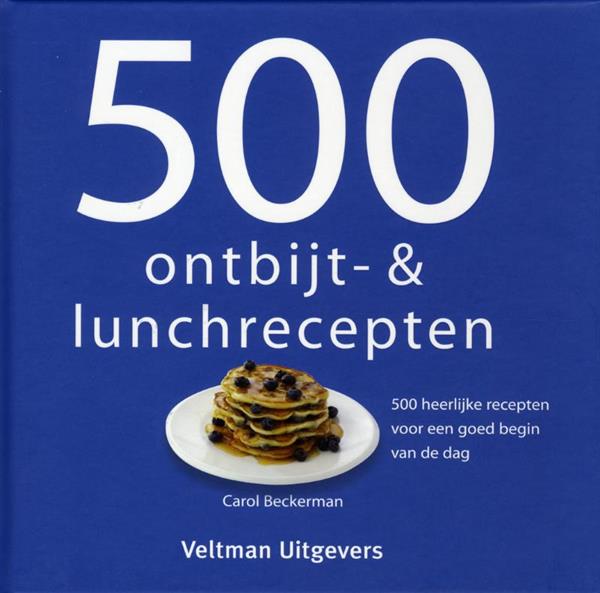 Grote foto 500 ontbijt lunchrecepten boeken kookboeken