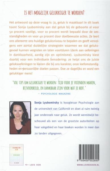 Grote foto de maakbaarheid van het geluk boeken psychologie