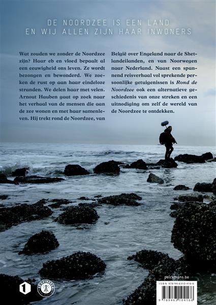 Grote foto rond de noordzee boeken overige boeken