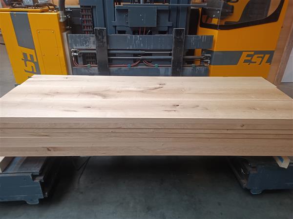Grote foto 40x280mm 225cm eiken doe het zelf en verbouw hout en planken