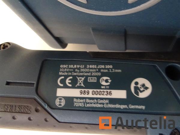 Grote foto bosch gsc10 8v li plaatschet doe het zelf en verbouw gereedschappen en machines