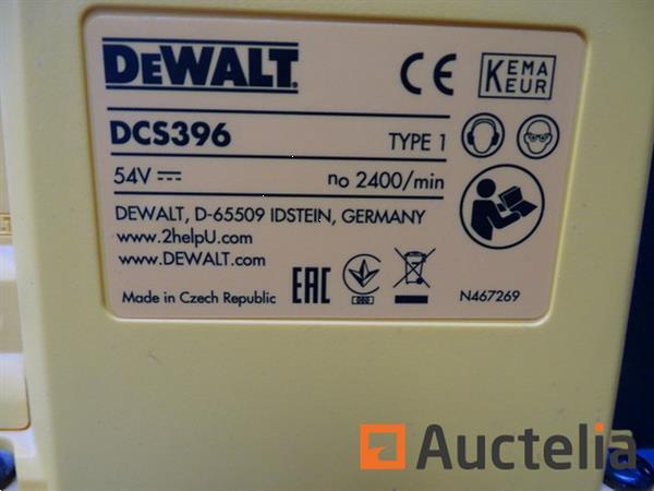 Grote foto dewalt 54v tandemzaag dcs396n doe het zelf en verbouw ijzerwaren en bevestigingsmiddelen