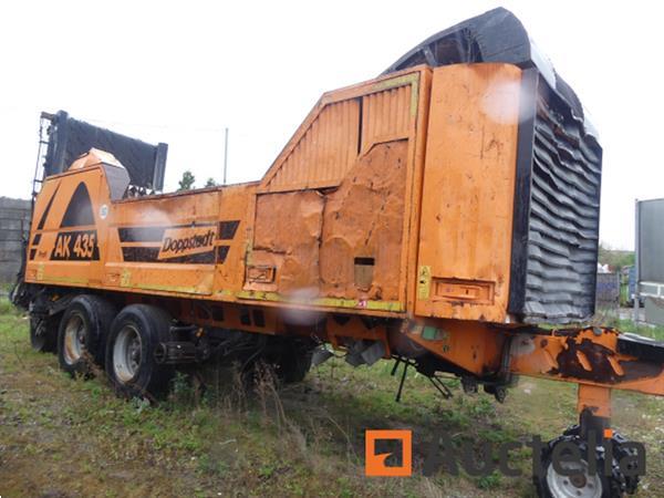 Grote foto sleepbare vuilophaaldienst op te knappen doppstadt ak435 doe het zelf en verbouw afvalverwerking