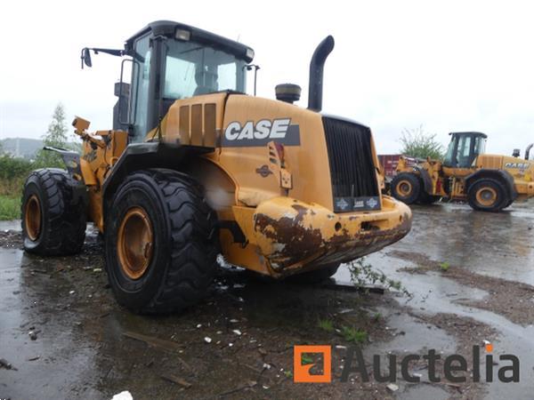 Grote foto gelede wiellader te herstellen case 821e agrarisch shovels