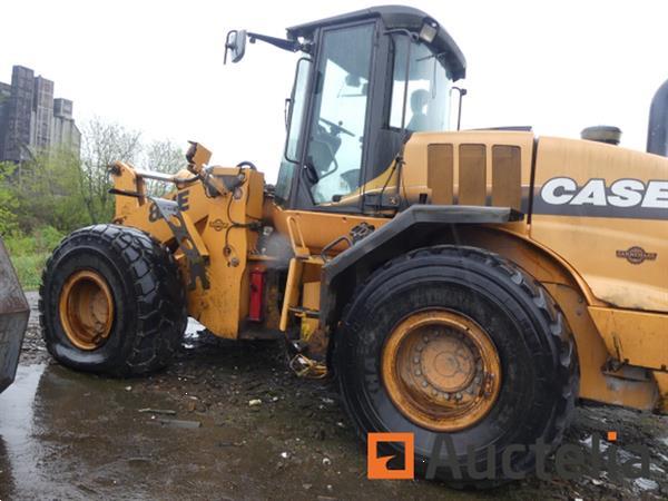 Grote foto gelede wiellader te herstellen case 821e agrarisch shovels