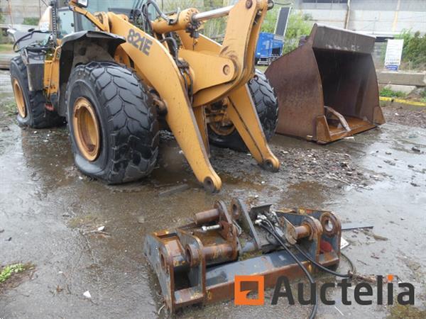 Grote foto gelede wiellader te herstellen case 821e agrarisch shovels