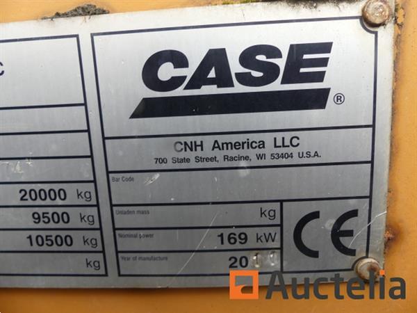 Grote foto gelede wiellader te herstellen case 821e agrarisch shovels