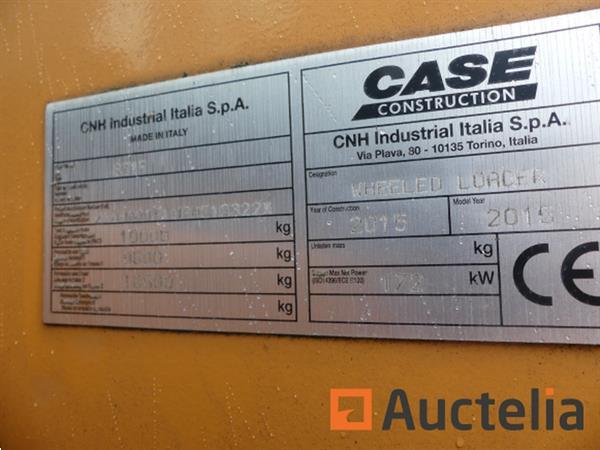 Grote foto case 821f gelede wiellader agrarisch shovels