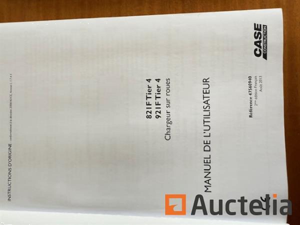 Grote foto case 821f gelede wiellader agrarisch shovels