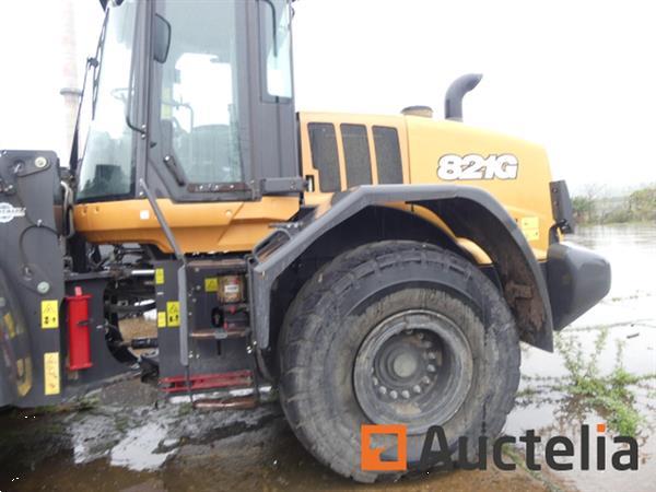 Grote foto case 821g gelede wiellader agrarisch shovels