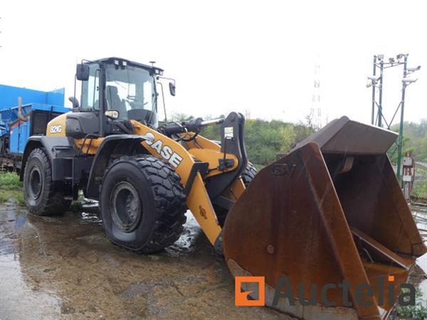 Grote foto case 821g gelede wiellader agrarisch shovels