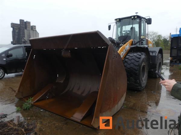 Grote foto case 821g gelede wiellader agrarisch shovels