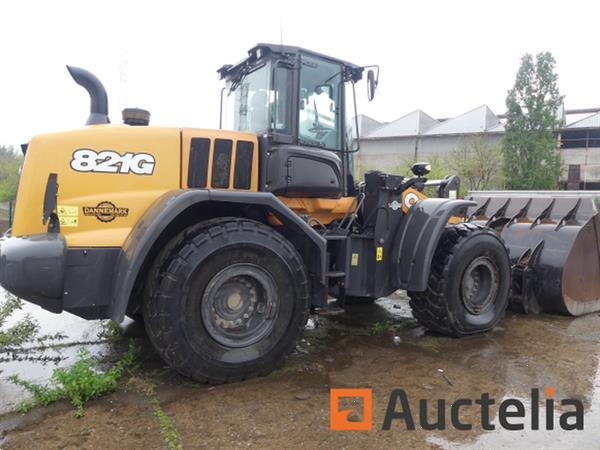 Grote foto case 821g gelede wiellader agrarisch shovels