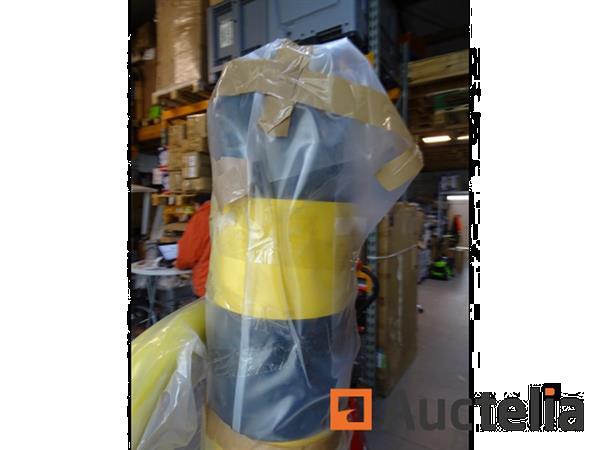 Grote foto beschermende stalen paal af te dichten met gegalvaniseerde afdekking doe het zelf en verbouw onderdelen en accessoires