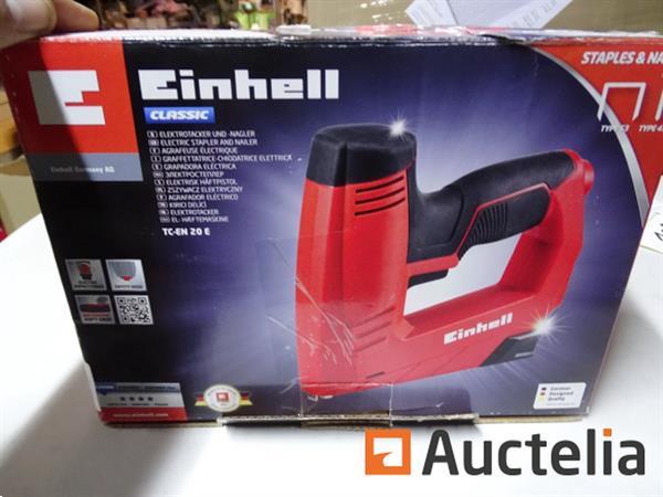 Grote foto nietmachine elektrische spijkermachine einhell tc en 20 doe het zelf en verbouw gereedschappen en machines
