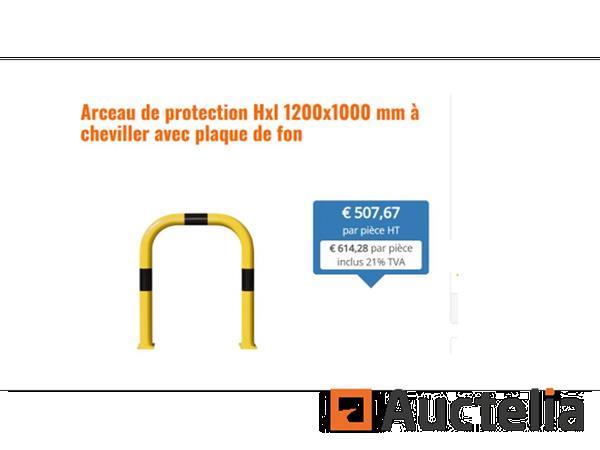 Grote foto beschermende deuvelstang met bodemplaat doe het zelf en verbouw onderdelen en accessoires