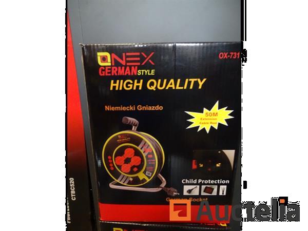 Grote foto elektrische slanghaspel 50 m 3g 2.5 onex ox732 doe het zelf en verbouw onderdelen en accessoires