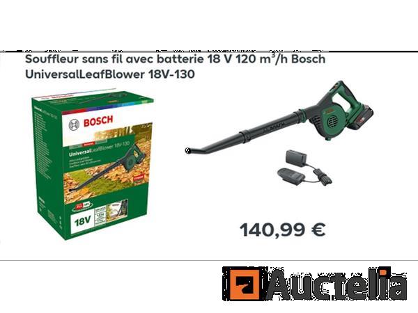 Grote foto accublazer met 18 v bosch universalleafblower accu doe het zelf en verbouw gereedschappen en machines