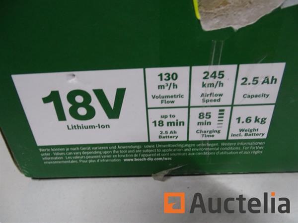 Grote foto accublazer met 18 v bosch universalleafblower accu doe het zelf en verbouw gereedschappen en machines