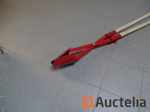 Grote foto schop voor paalgaten doe het zelf en verbouw gereedschappen en machines