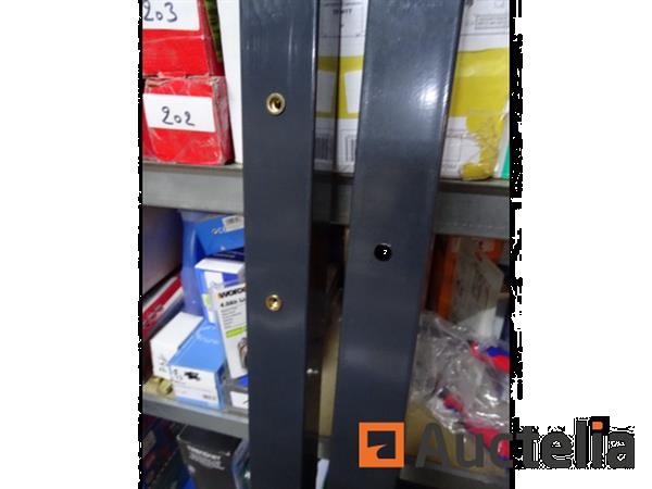 Grote foto 2 vierkante palen met houtskoolgrijze hoed doe het zelf en verbouw onderdelen en accessoires