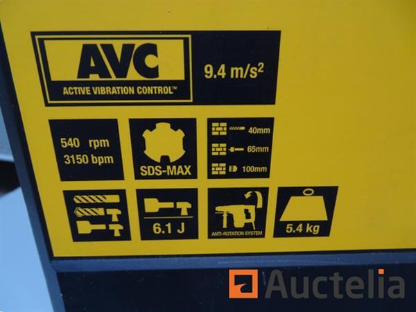 Grote foto dewalt sds max 54v boorhamer dch481k doe het zelf en verbouw gereedschappen en machines