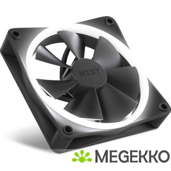Grote foto nzxt f120 rgb 120mm rgb fans single black computers en software overige computers en software