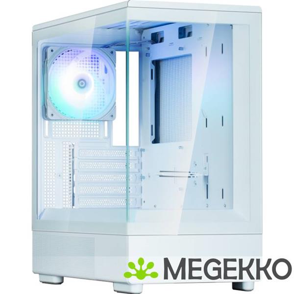 Grote foto zalman p10 white mini tower wit computers en software behuizingen en kasten
