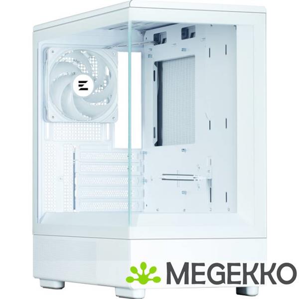 Grote foto zalman p10 white mini tower wit computers en software behuizingen en kasten