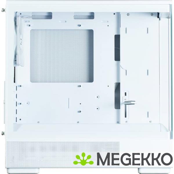 Grote foto zalman p10 white mini tower wit computers en software behuizingen en kasten