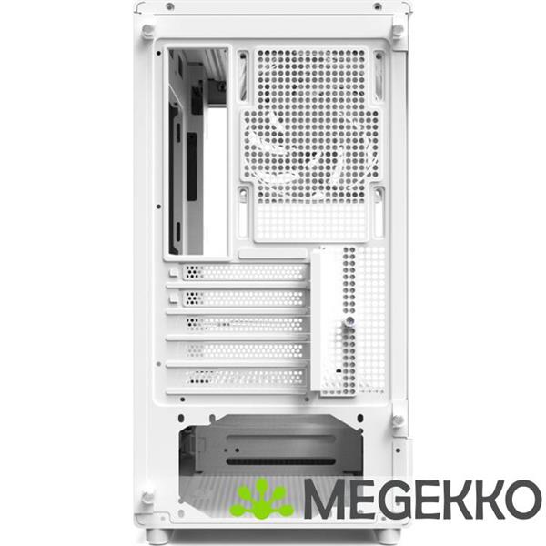Grote foto zalman p10 white mini tower wit computers en software behuizingen en kasten