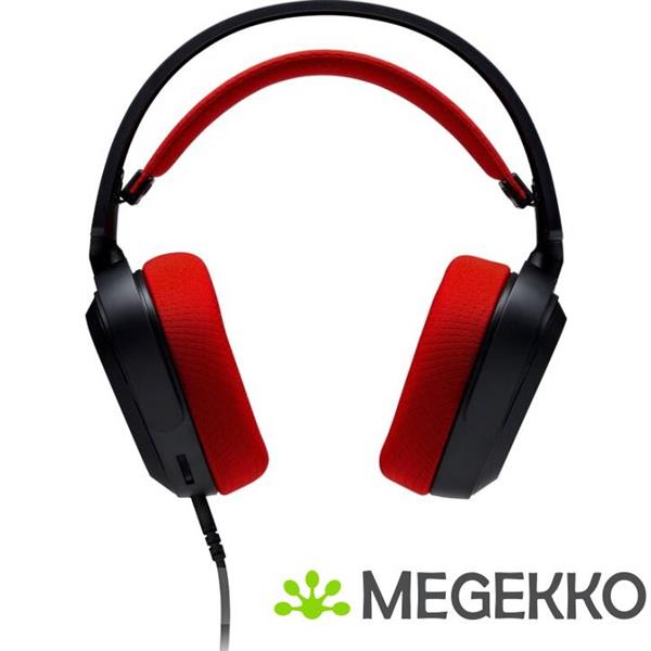Grote foto xpg precog studio headset bedraad hoofdband gamen usb type c zwart rood audio tv en foto koptelefoons
