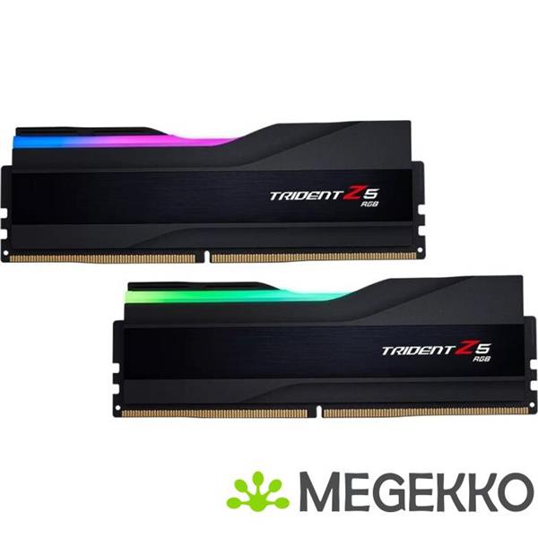 Grote foto g.skill trident z5 rgb f5 6000j2836g32gx2 tz5rk geheugenmodule 64 gb 2 x 32 gb ddr5 computers en software harde schijven