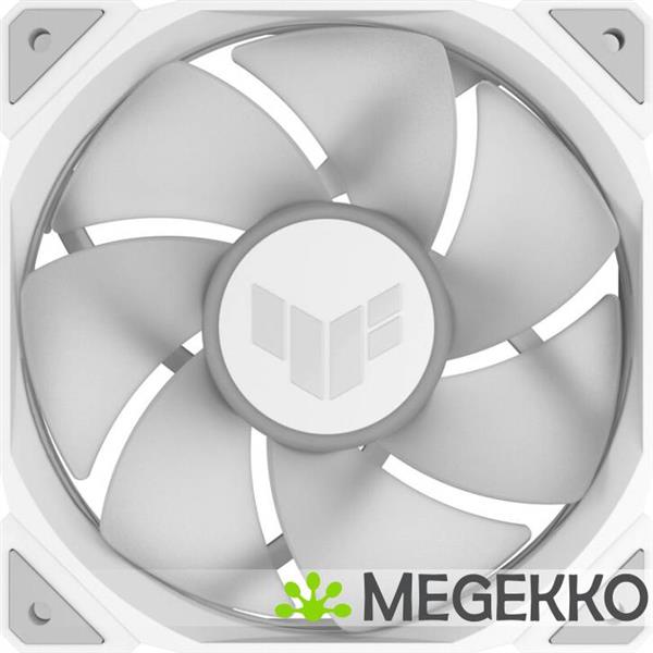 Grote foto asus tuf gaming tr120 fan argb reverse white 3in1 computers en software overige computers en software