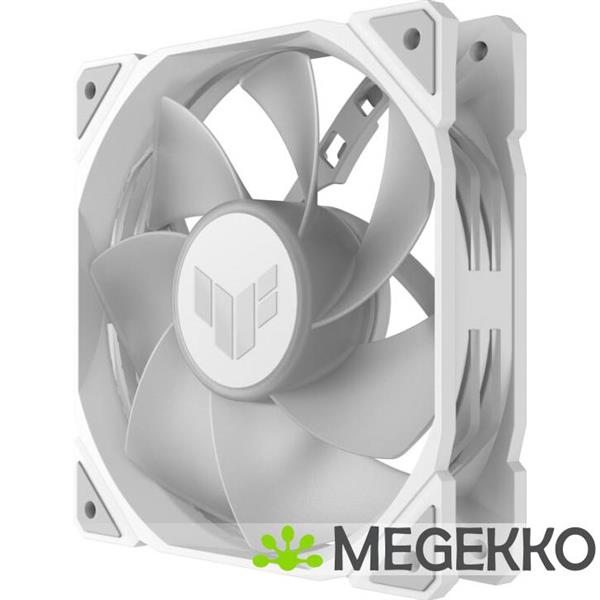 Grote foto asus tuf gaming tr120 fan argb reverse white 3in1 computers en software overige computers en software