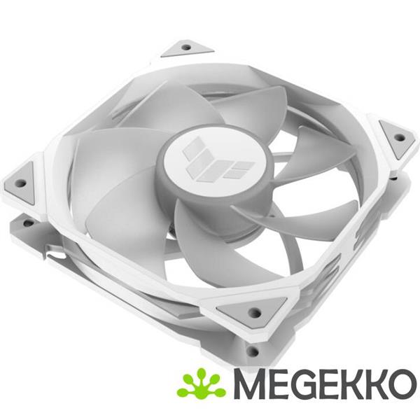 Grote foto asus tuf gaming tr120 fan argb reverse white 3in1 computers en software overige computers en software