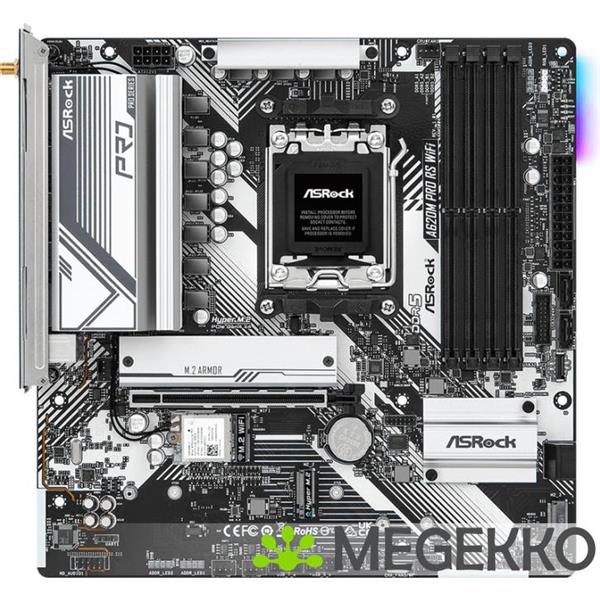 Grote foto asrock a620m pro rs wifi computers en software moederborden