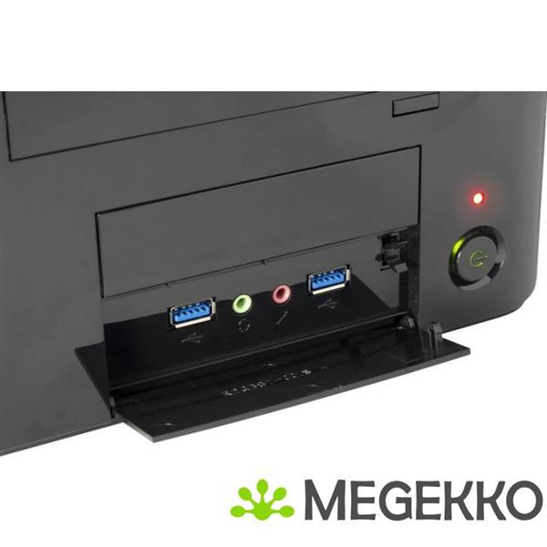 Grote foto inter tech mi 008 itx zwart computers en software behuizingen en kasten