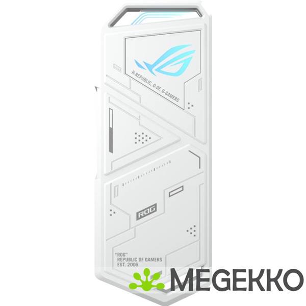 Grote foto asus rog strix arion white edition computers en software behuizingen en kasten