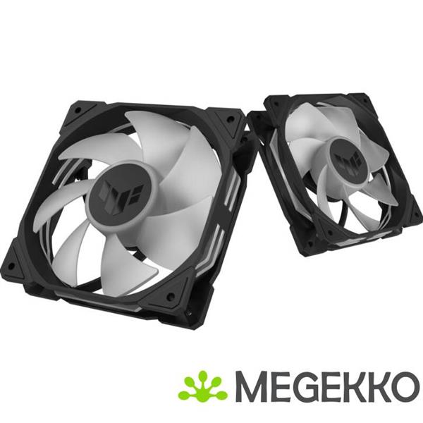 Grote foto asus tuf gaming tr120 fan argb reverse black computers en software overige computers en software