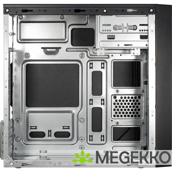 Grote foto inter tech it 6502 romea micro tower zwart computers en software behuizingen en kasten