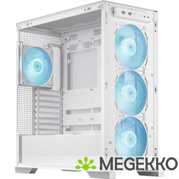 Grote foto asus case tuf gaming gt302 argb white computers en software behuizingen en kasten