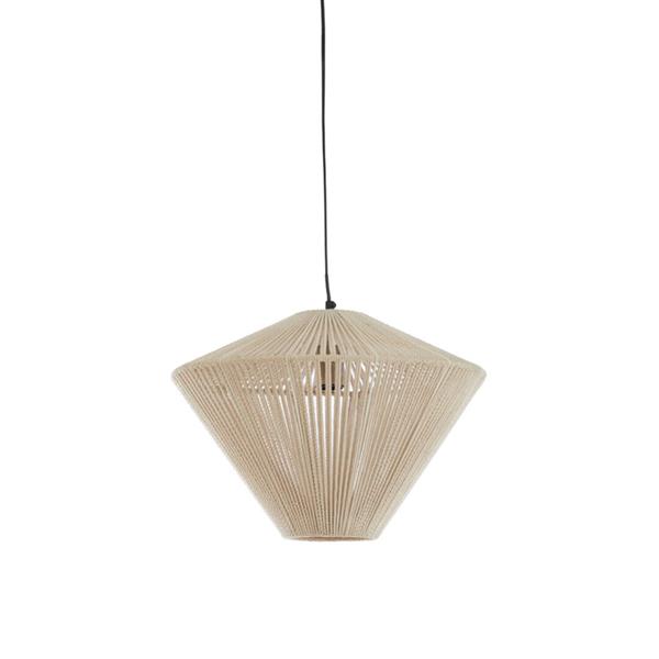 Grote foto hanglamp felida 42x32 cm cr me light living huis en inrichting eettafels