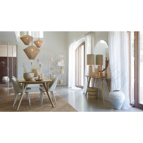 Grote foto hanglamp felida 42x32 cm cr me light living huis en inrichting eettafels