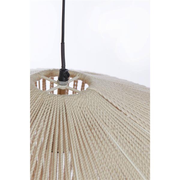 Grote foto hanglamp felida 42x32 cm cr me light living huis en inrichting eettafels